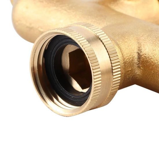 Adaptateur Pivotant 1" GHT Pour Tuyau D'Arrosage - Raccord Coudé En Alliage De Zinc - Compatible Dévidoir