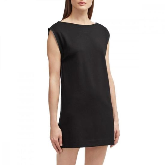 Robe Noire French Connection Taille UK 8 - Style Mini à Col Rond - Occasion Excellent état