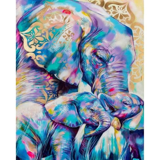 Peinture Par Numéros - Eléphant Peinture Par Numéros - Eléphant