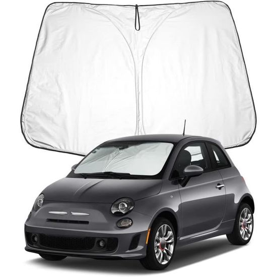 Pare-soleil Pare-brise Pour Ford Fiesta MK7 (2008-2016) – Réduction Chaleur, Protection UV – Côté Argenté Réfléchissant