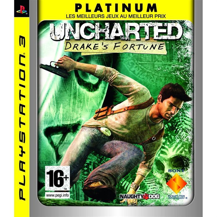 Uncharted Drake'S Fortune Platinum / Jeu Console P