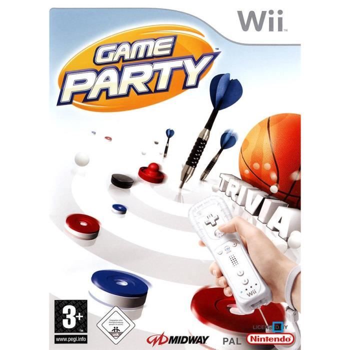 Game Party / Jeu Console Wii