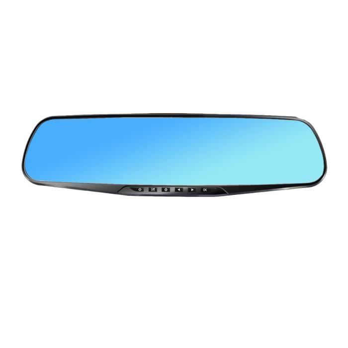 4.3 pouces 1080p double caméra de recul voiture enregistreur de recul voiture caméra de recul caméscope DVR caméra