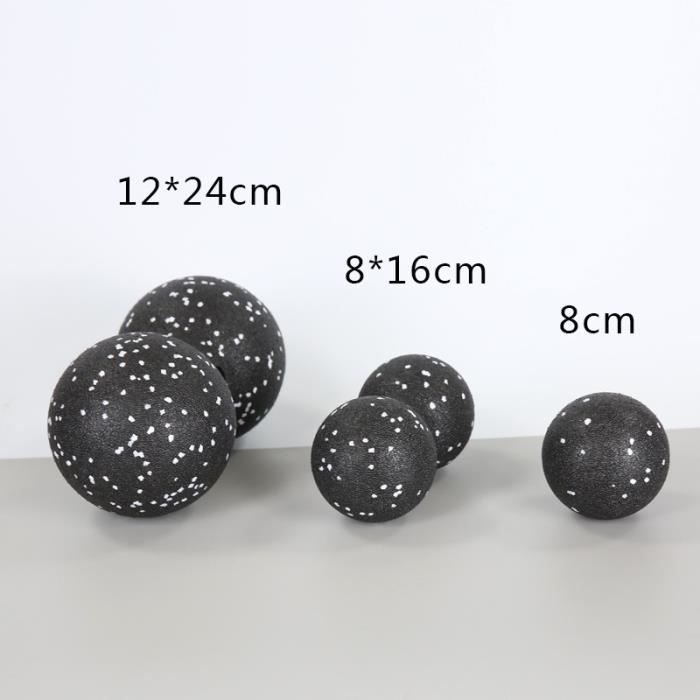 3 pièces Yoga balle d'arachide ensemble Pilates exercice Fitness arachide boule de Massage thérapie Relaxation exercice Relaxation