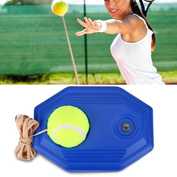 Tennis Trainer Tennis Tool avec corde élastique en caoutchouc -LON