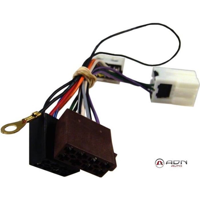 Fiches ISO Autoradio - compatible Nissan Pathfinder Terrano 2 Xtrail 350Z Micra Murano Navara