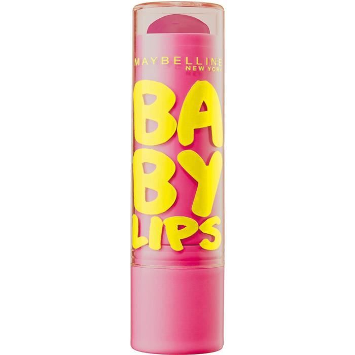 babylips - baume à lèvres rose - pink punch - lot de 1 190