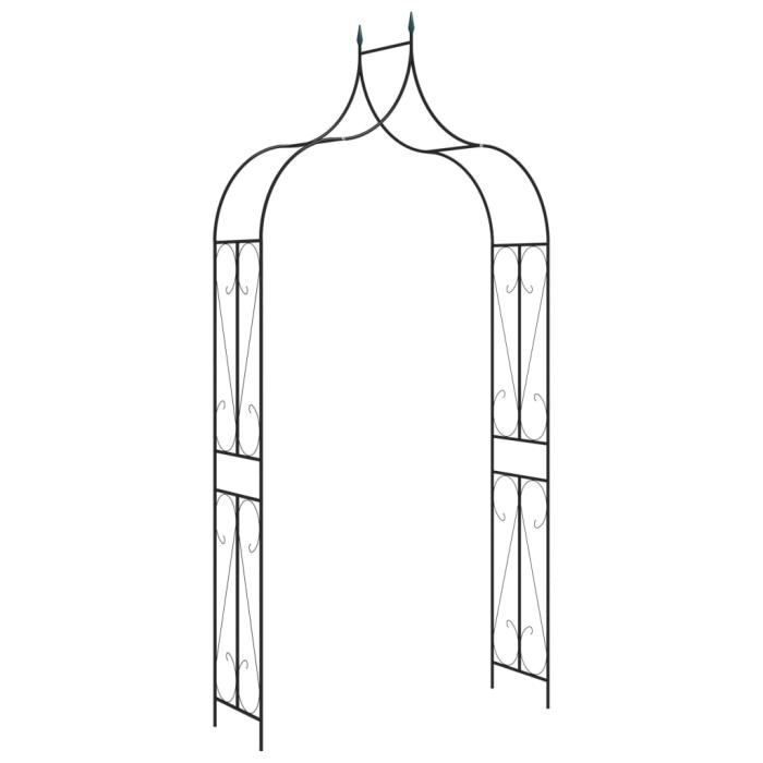 Neuf🐣Parfait Voûte de jardin Pergola de Jardin Support de Plantes Arche Voûte à rosiers Pergola à appentis Auvent Pergola Noi9385
