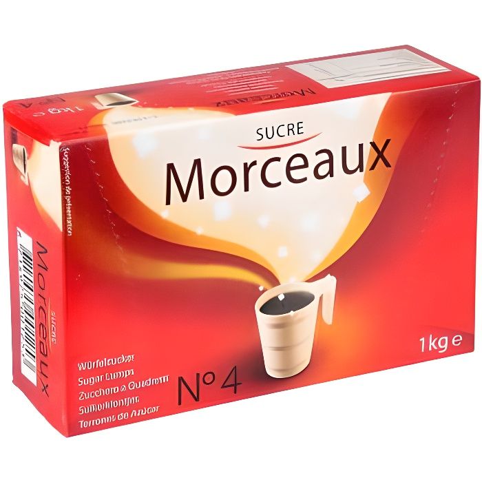 Sucre en morceaux N4 - 1Kg