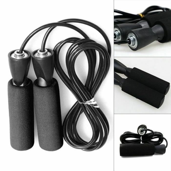 Corde à Sauter Réglable Avec Roulement à Billes 250 cm top 100% Nouveau expédié de la France