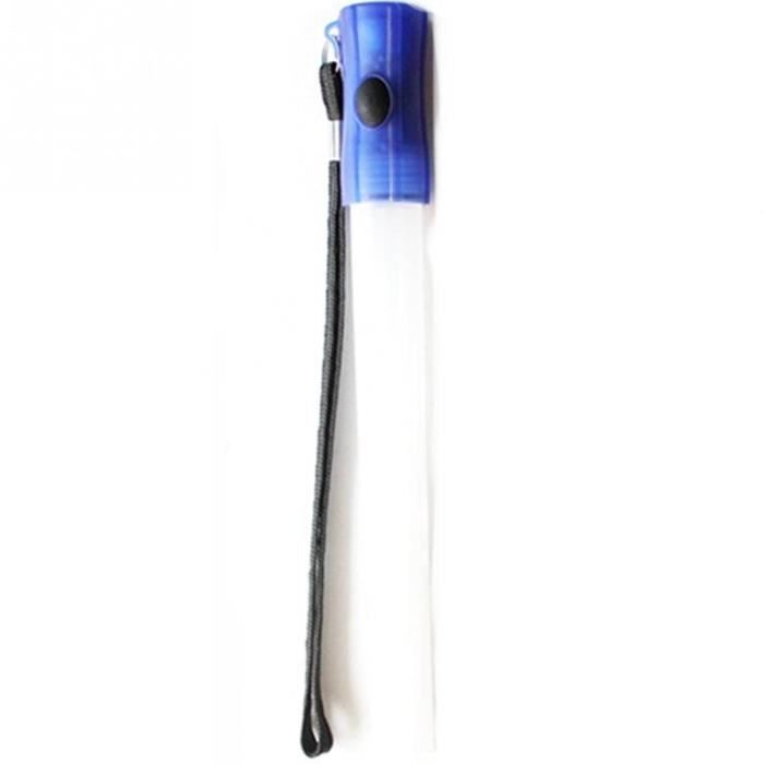 Guirlande lumineuse,Bâton lumineux d'extérieur 4 en 1, clignotant LED, baguette lumineuse canne Led, sifflet de - Type Bleu