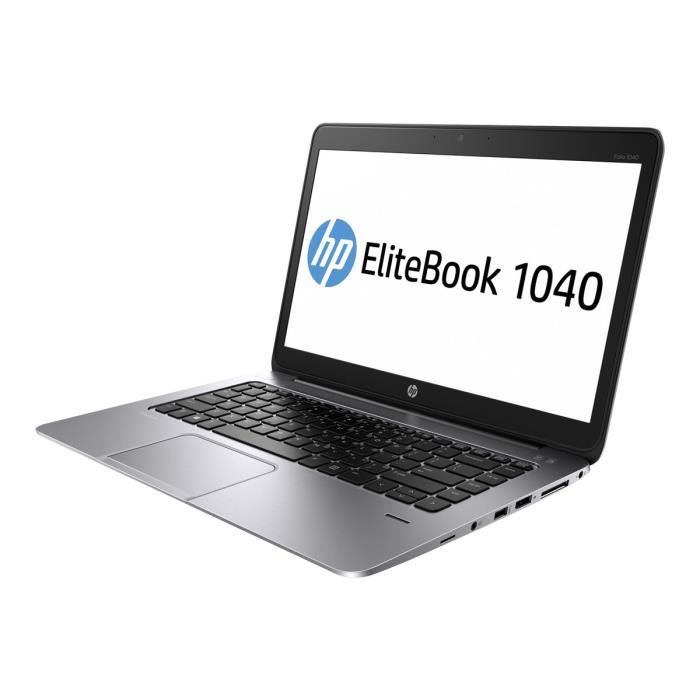 HP EliteBook Folio 1040 G2 Ultrabook Core i7 5600U - 2.6 GHz Win 7 Pro 64 bits (comprend Licence Windows 10 Pro 64 bits) 8 Go…