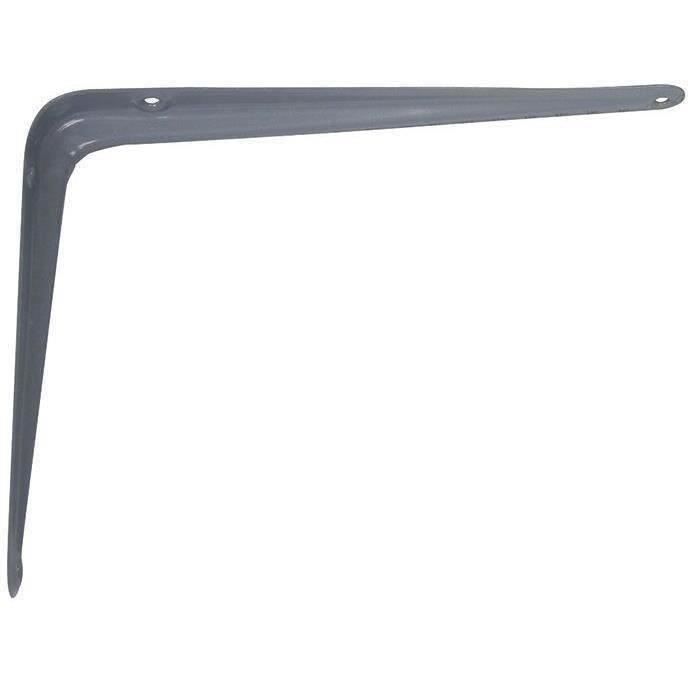 AFBAT Console emboutie - 250x300 mm - Acier gris