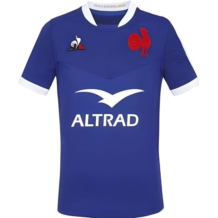 Maillot rugby France Rugby enfant réplica domicile 2020/2021 - Le Coq Sportif -- Taille 8 ans