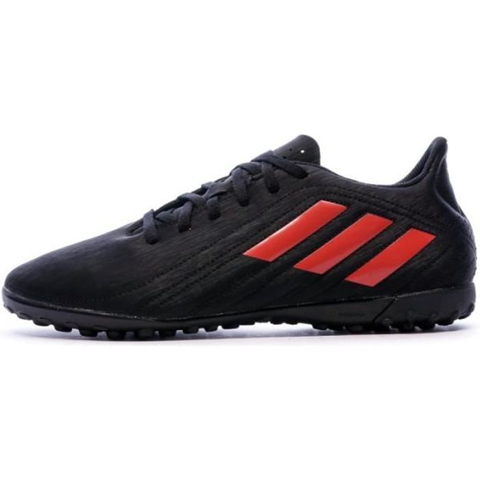 Deportivo TF Chaussures de Foot Noires Adidas