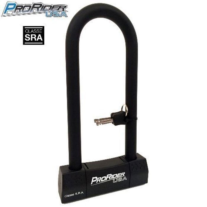 Antivol U marque PRORIDER agréé SRA - 85X250