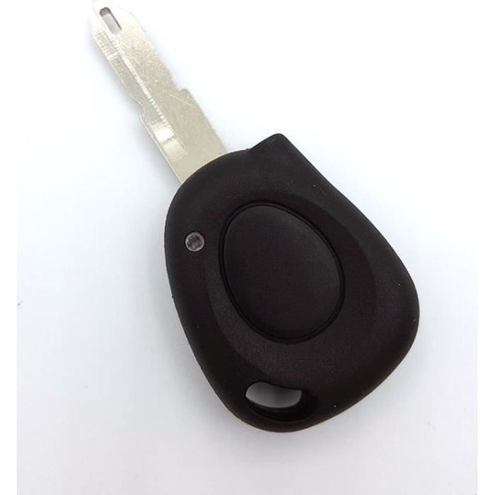 CLE PLIP RENAULT Clio Espace Kangoo Laguna Master Megane Safrance 1 bouton LED LAME TROUEE @Pro-Plip