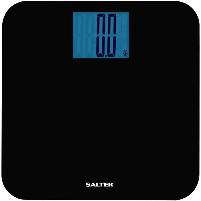 SALTER - 9275 BK3R - PESE PERSONNE MAXI ECRAN PORTEE 250 KG - GARANTIE 15 ANS