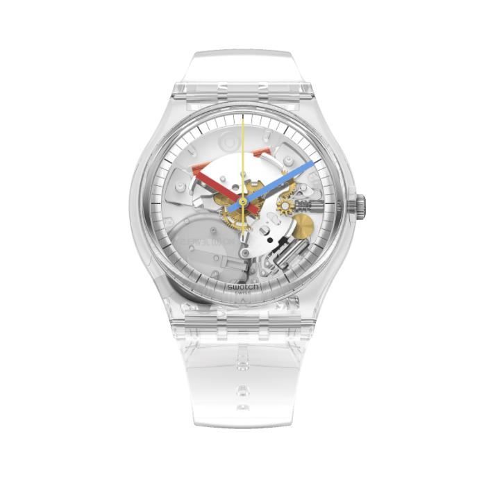 Swatch orologio CLEARLY Originals Gent 34mm SO28K100