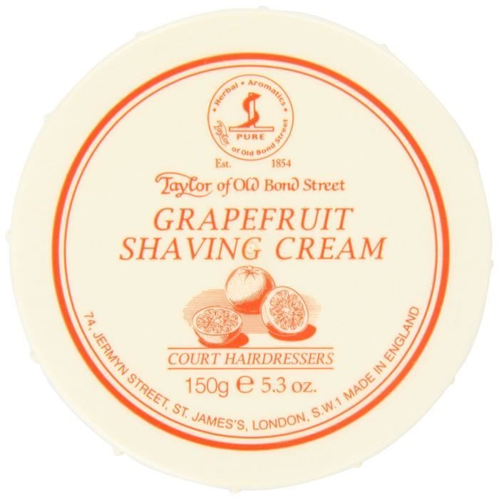 Taylor Of Old Bond Street Crème de Rasage Pamplemousse 150 g