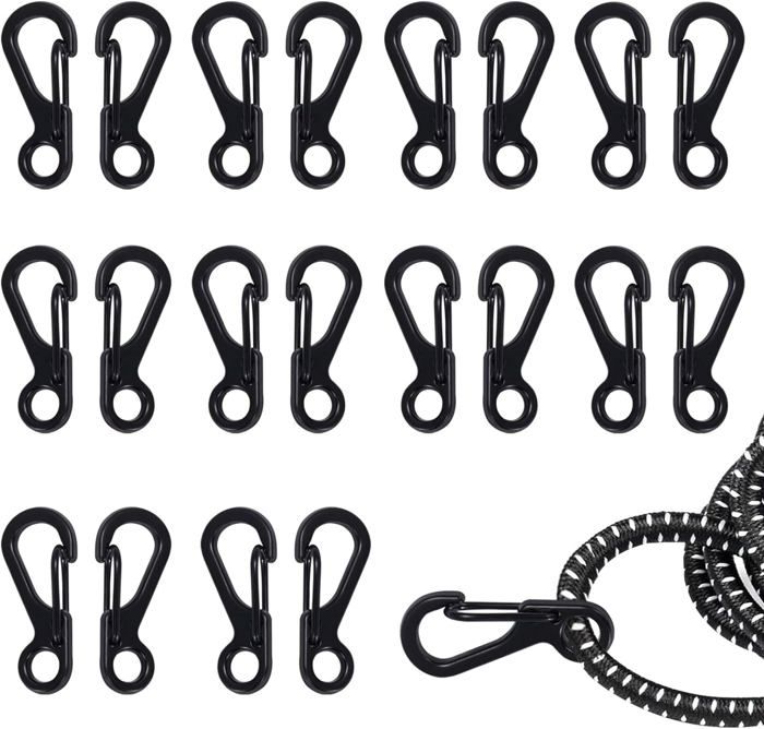 Mousqueton Rapide En Alliage De Titane - Mini Crochet EDC Pour Porte-clés Ou équipement