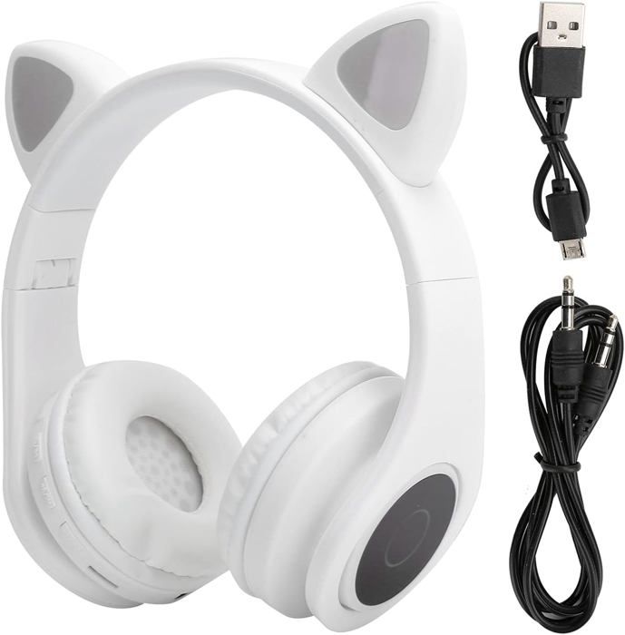 Casque Bluetooth Pour Enfants, Casque Supra-Auriculaire Sans Fil Avec Microphones, Son Stéréo