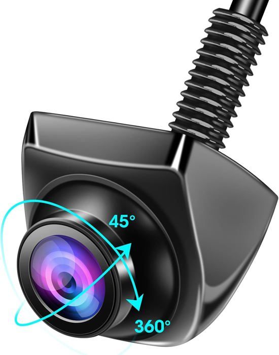 Caméra De Recul AHD Pour Autoradio MAVYULQEF - Vision Nocturne, Angle 170°, étanche, Fixation Plaque - 9