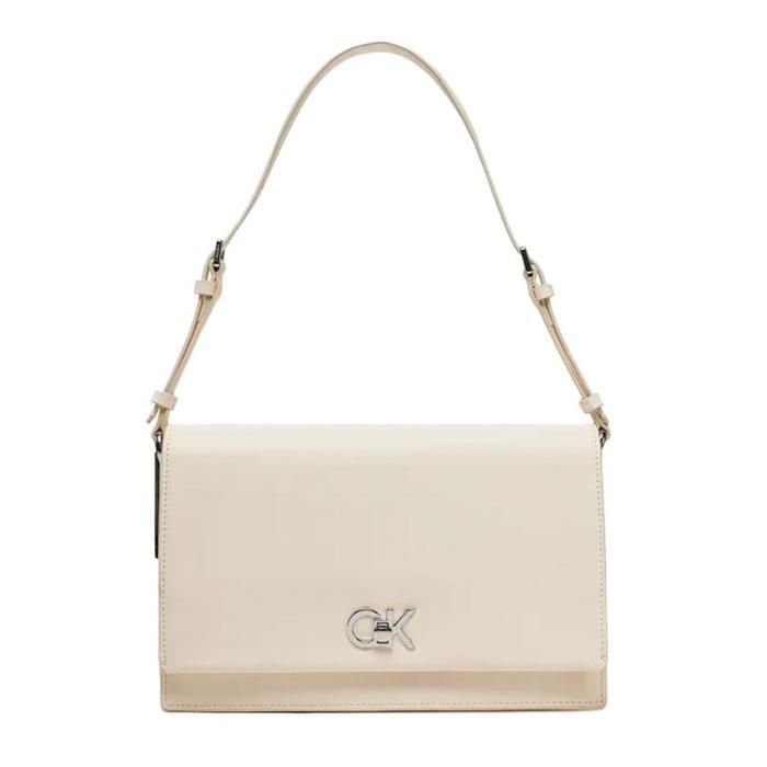 Sac à Main Beige Femme Calvin Klein Jeans Elongated Sac à Main Beige Femme Calvin Klein Jeans Elongated