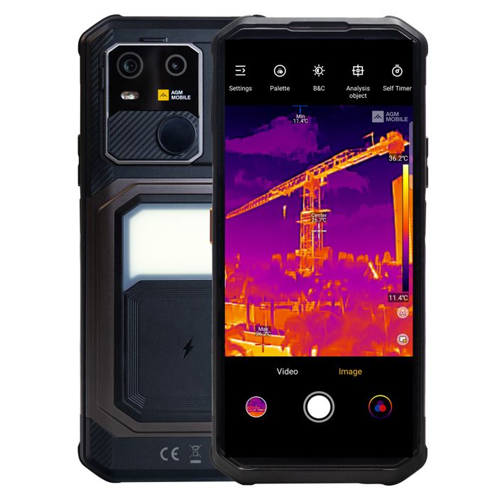 AGM G3 Pro Smartphone robuste 5G – Caméra thermique 512×384 12 Go/512 Go écran 672 FHD+120Hz 10000 mAh