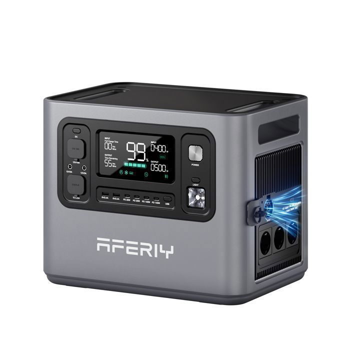Station électrique portable - AFERIY - P280 - 2800W - 2048Wh LiFePO4 -13 Ports de SortieAvec technologie APP