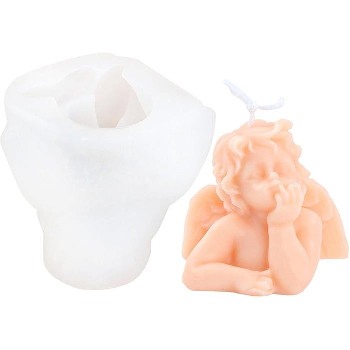 Moule 3d En Silicone Pour Arbre De Noël, Bricolage De Bougie Aromatique