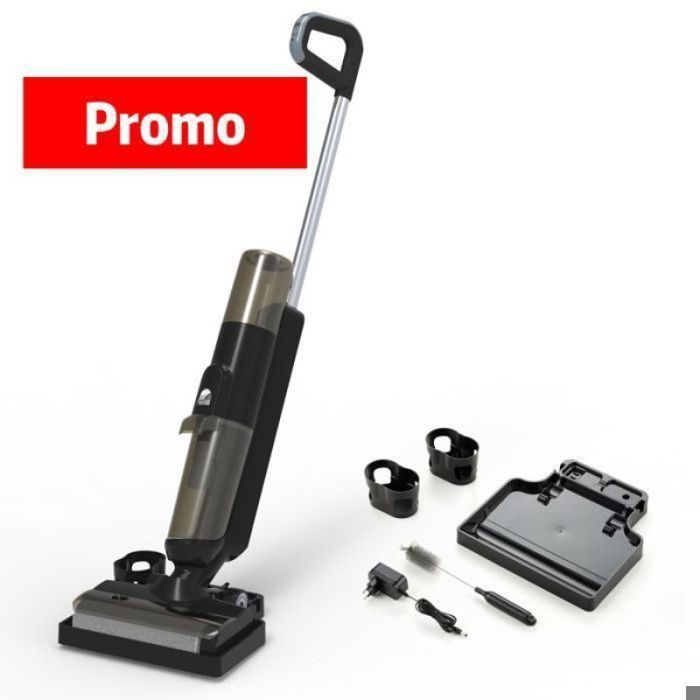 Sans Fil Aspirateur Nettoyeur Sec & Humide - 50min Autonomie - Autonettoyage Brosse