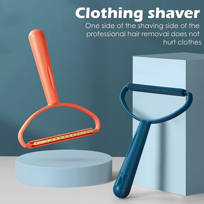 ARAMOX rasoir Fuzz Dissolvant de peluches Portable pour couvertures de vêtements rasoir manuel brosse anti-peluches Double linge
