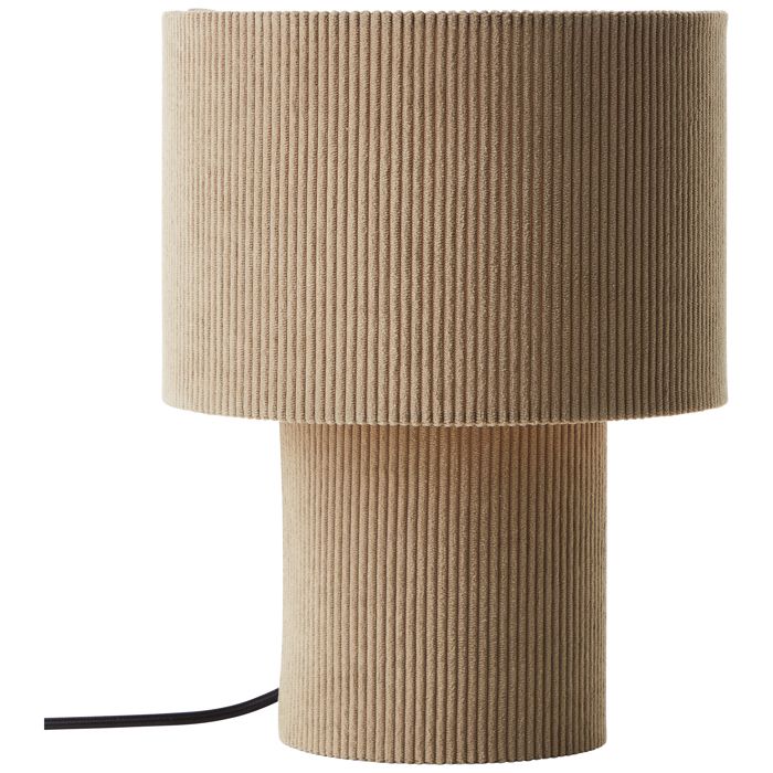 Lampe à poser - Brilliant - Tony - 30x23cm - E27 1x20W - gris
