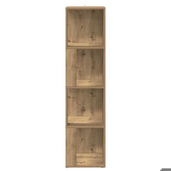 Armoire dangle chêne artisanal 33x33x132 cm bois dingénierie_2 ans garantie_22764