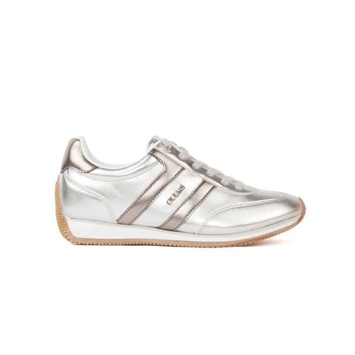 Basket Guess Femme Saphia Argent Synthétique