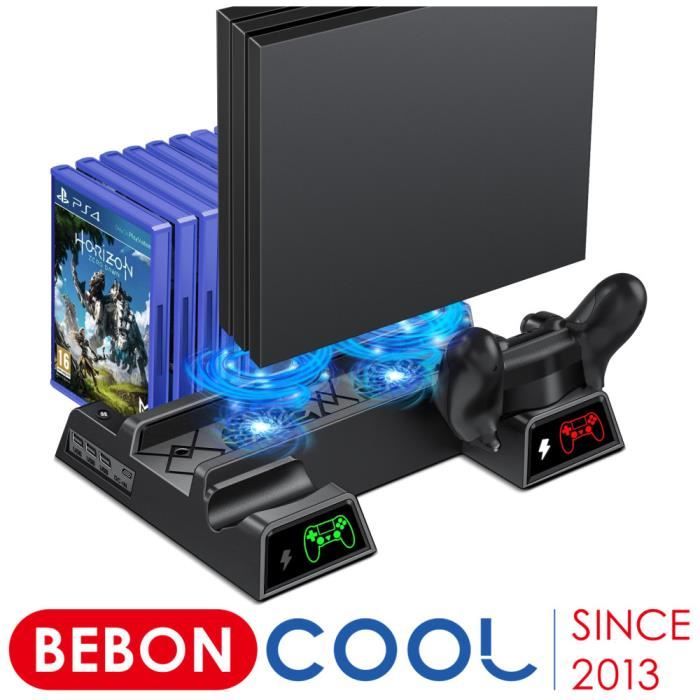 Ventilateur De Refroidissement Interne Pour PS4 / PS4 Pro / PS4 Slim - Support - Noir