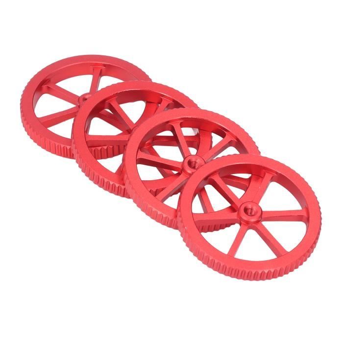 Roulette Nivelante Footmaster GDR-80S - 499 Kg Capacité - Tige 1.3 Cm - Uréthane - Noir