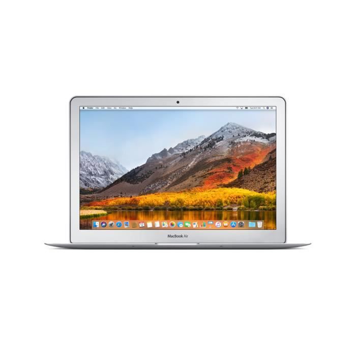Top achat PC Portable Apple MacBook Air - MMGG2F/A - 13" - 8Go de RAM - OS  X El Capitan - Intel Core i5 - Disque Dur 256Go pas cher