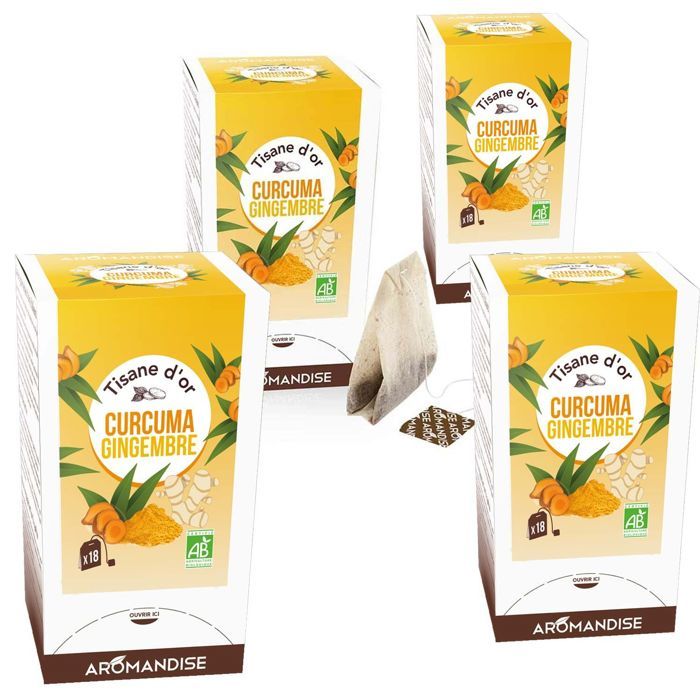 Tisane Curcuma Gingembre Le Soir