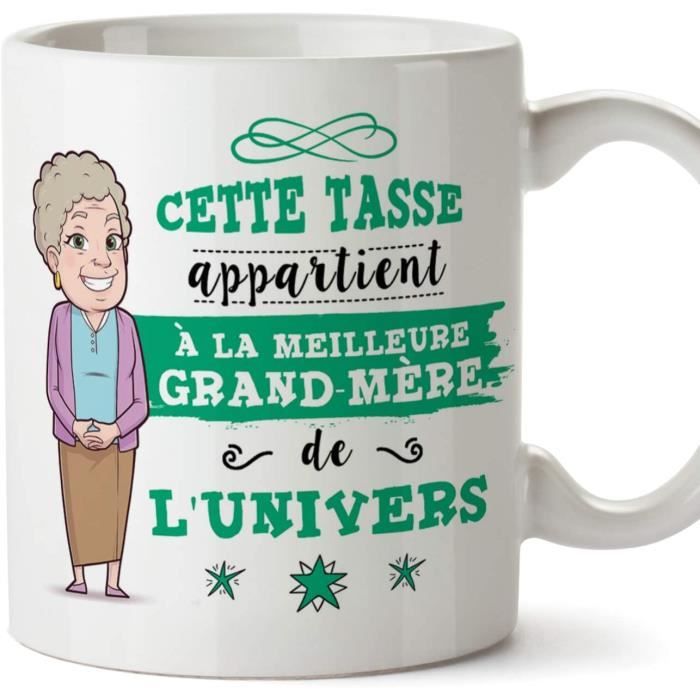 Mamie Mug Tasse - Cette Tasse Appartient à La Meilleure Grand-Mère de l ...