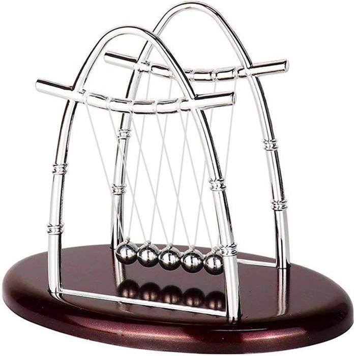 Pendule Boule Décoration Berceau de Newton Bureau Décor Artisanat
