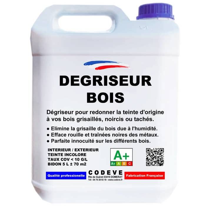 Degriseur Bois - Pot 5 L - Codeve Bois