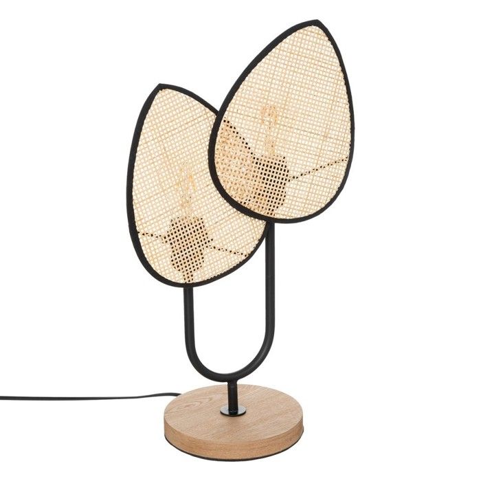 Lampe à poser Olme naturel H44