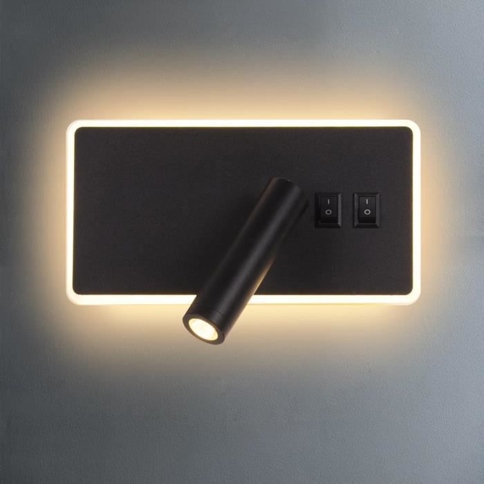 Lampe De Lecture Led Feux De Chevet Applique Murale Hotel Intérieur
