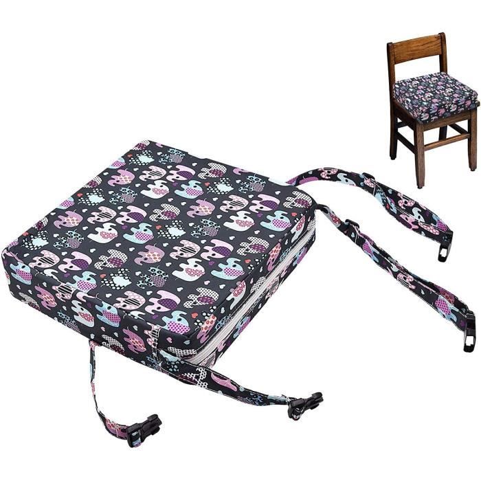 Zceplem Siège rehausseur pour Table,Coussin rehausseur de Chaise Haute Zceplem Siège rehausseur pour Table,Coussin rehausseur de Chaise Haute