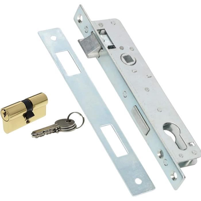 Serrure a EncastrerPour Porte Portail1 point Reversible Din Droite