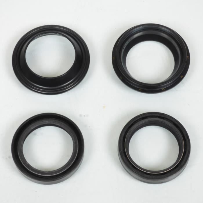 Jeu De Joints Spy + Cache Poussière Fourche KAWASAKI 125 KH - Neuf