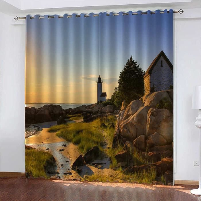 Rideaux Occultants Isolants Thermique Phonique - Voiture Bleue De