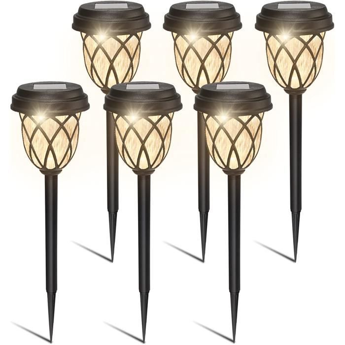 Lot De 6 Lampes Solaires D ext rieur Pour Jardin Lampes Solaires De lot-de-6-lampes-solaires-d-ext-rieur-pour-jardin-lampes-solaires-de